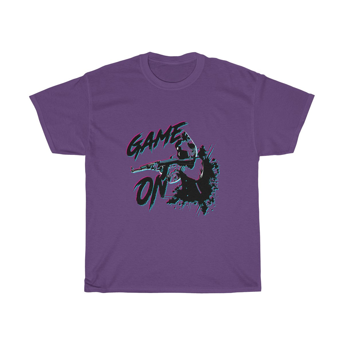 Game On - T-Shirt T-Shirt Corey Coyote Purple S 