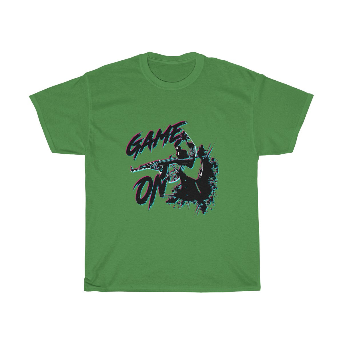 Game On - T-Shirt T-Shirt Corey Coyote Green S 