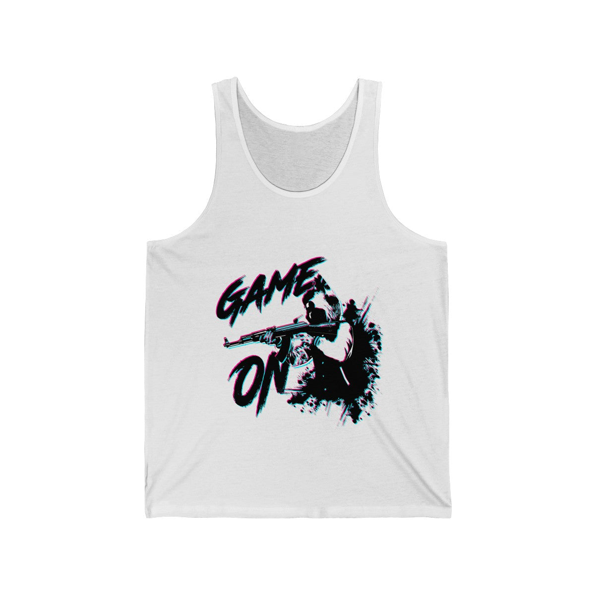 Game On - Tank Top Tank Top Corey Coyote White XS 