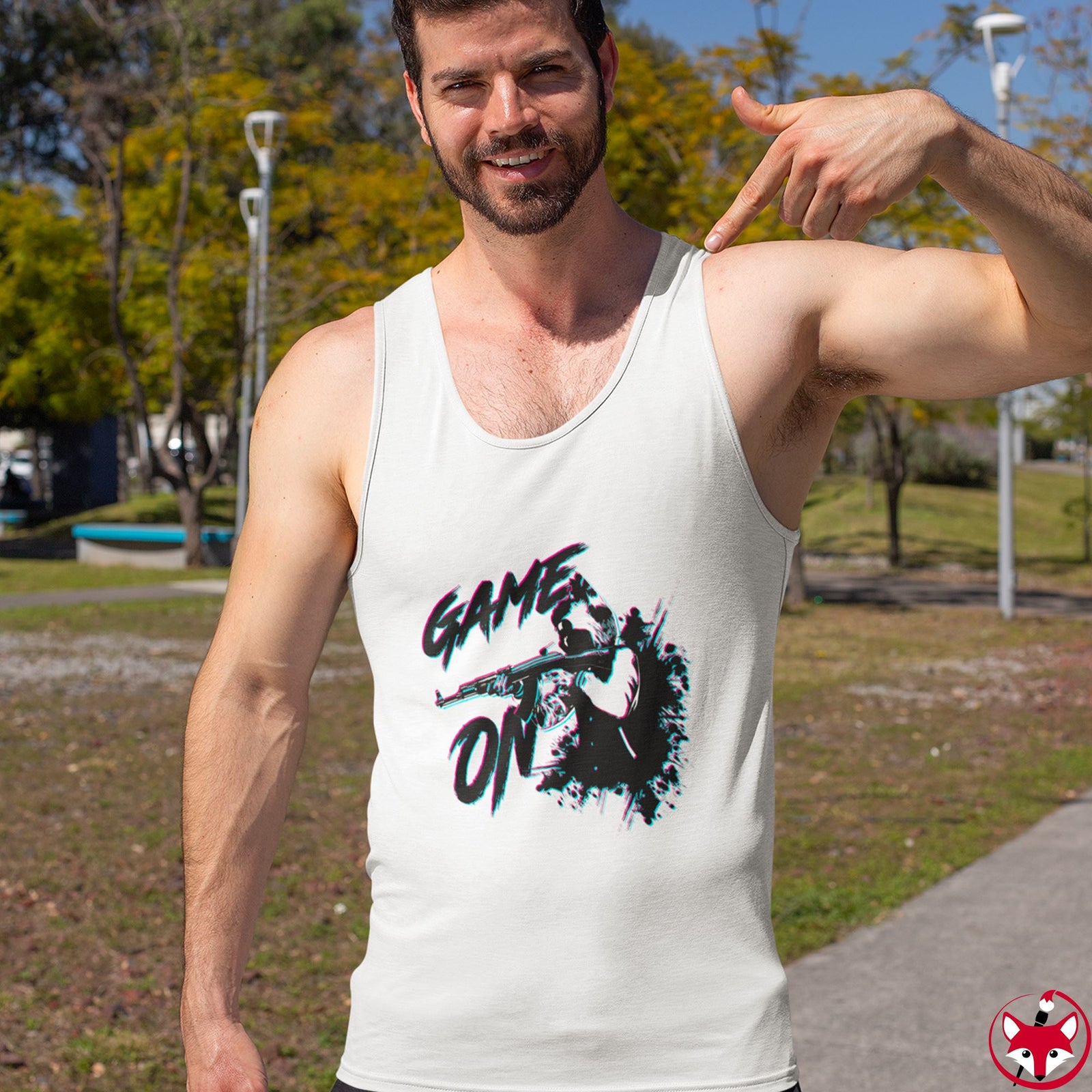 Game On - Tank Top Tank Top Corey Coyote 