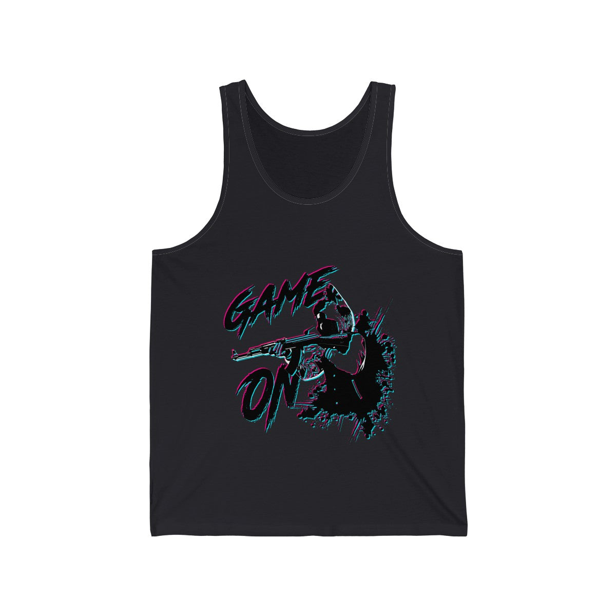 Game On - Tank Top Tank Top Corey Coyote Dark Grey XS 