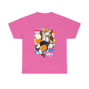 Gay Pride Jessie Fox - T-Shirt T-Shirt Artworktee Pink S 