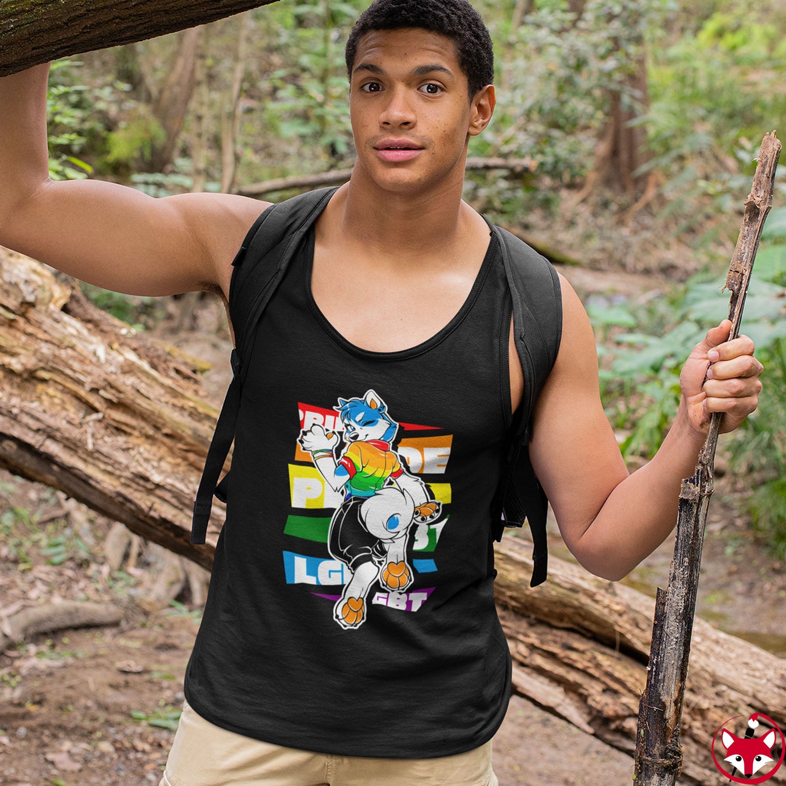 Gay Pride Martin Husky - Tank Top Tank Top Artworktee 