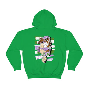 Genderqueer Pride Sky Bunny - Hoodie Hoodie Artworktee Green S 