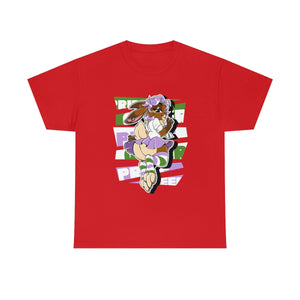 Genderqueer Pride Sky Bunny - T-Shirt T-Shirt Artworktee Red S 