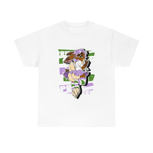 Genderqueer Pride Sky Bunny - T-Shirt T-Shirt Artworktee White S 