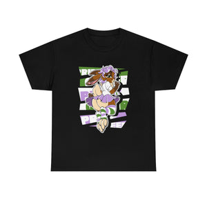 Genderqueer Pride Sky Bunny - T-Shirt T-Shirt Artworktee Black S 