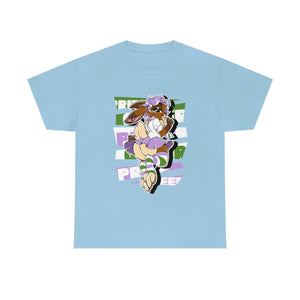 Genderqueer Pride Sky Bunny - T-Shirt T-Shirt Artworktee Light Blue S 