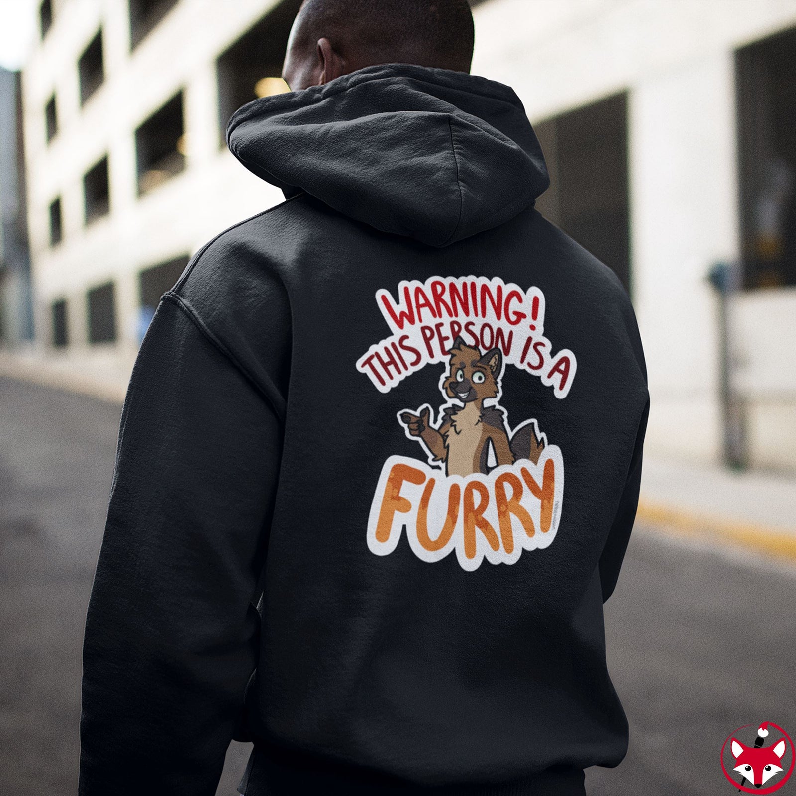 German Shepherd - Hoodie Hoodie Sammy The Tanuki 