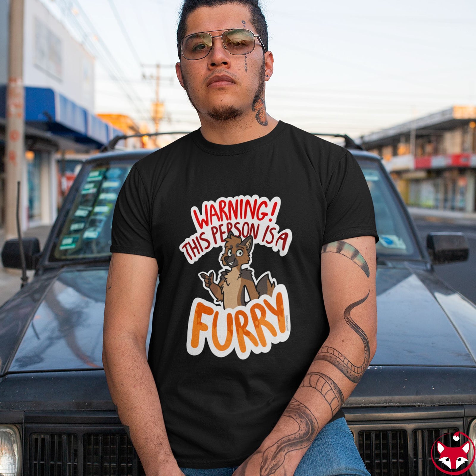 German Shepherd- T-Shirt T-Shirt Sammy The Tanuki 