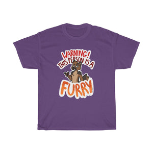 German Shepherd- T-Shirt T-Shirt Sammy The Tanuki Purple S 
