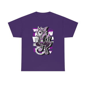 Graysexual Pride Cronan Skully - T-Shirt T-Shirt Artworktee Purple S 
