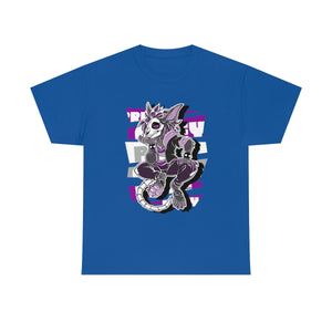 Graysexual Pride Cronan Skully - T-Shirt T-Shirt Artworktee Royal Blue S 
