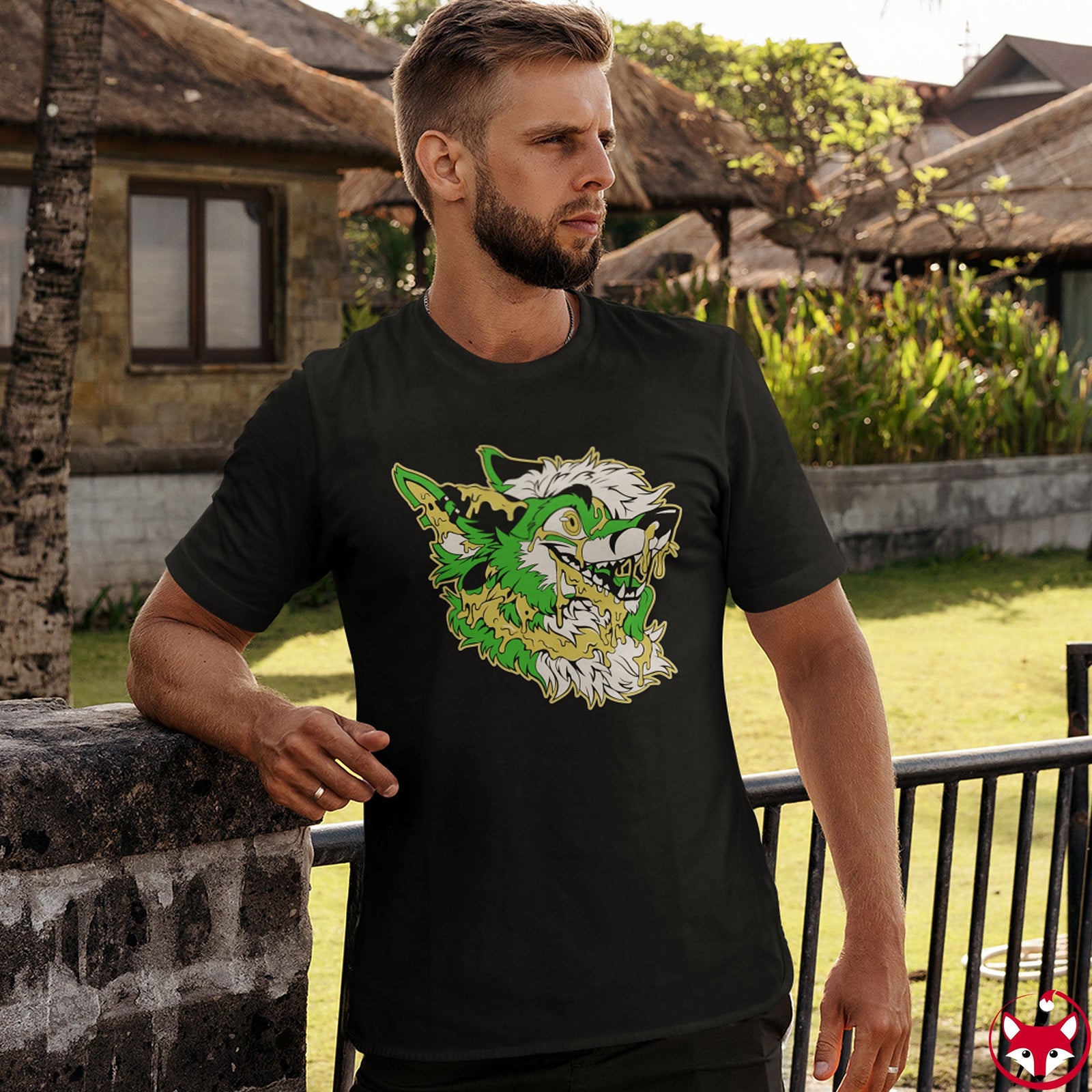 Green and Yellow - T-Shirt T-Shirt Artworktee 