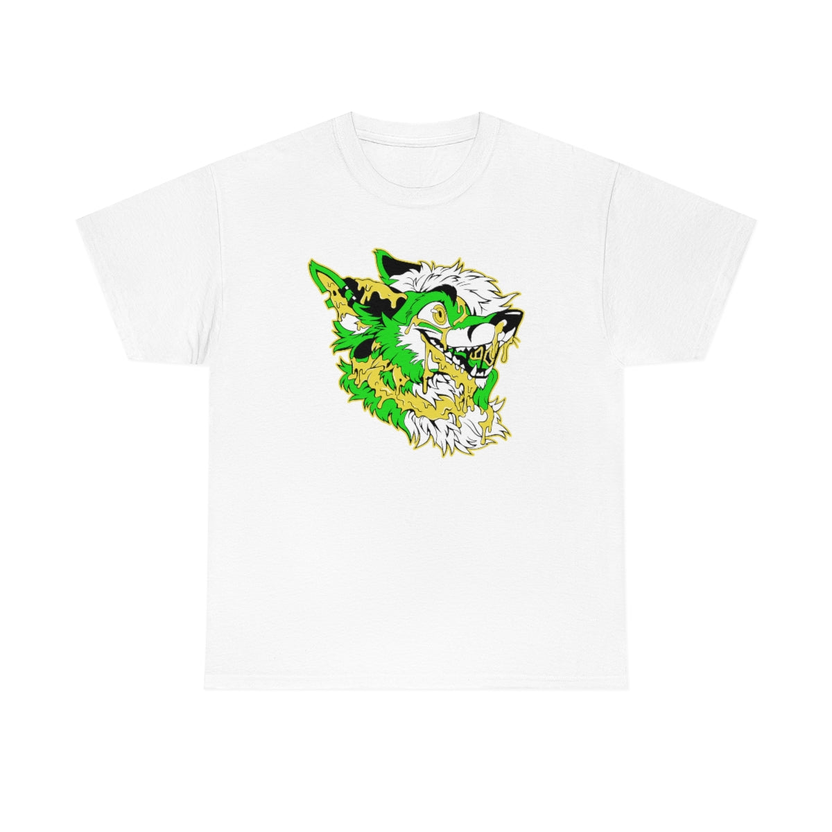 Green and Yellow - T-Shirt T-Shirt Artworktee White S 