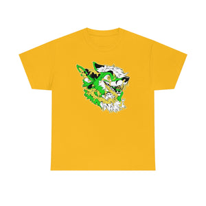 Green and Yellow - T-Shirt T-Shirt Artworktee Gold S 
