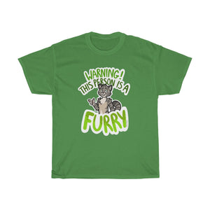 Grey Cat - T-Shirt T-Shirt Sammy The Tanuki Green S 