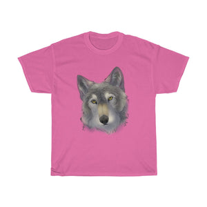 Grey Wolf - T-Shirt T-Shirt Dire Creatures Pink S 
