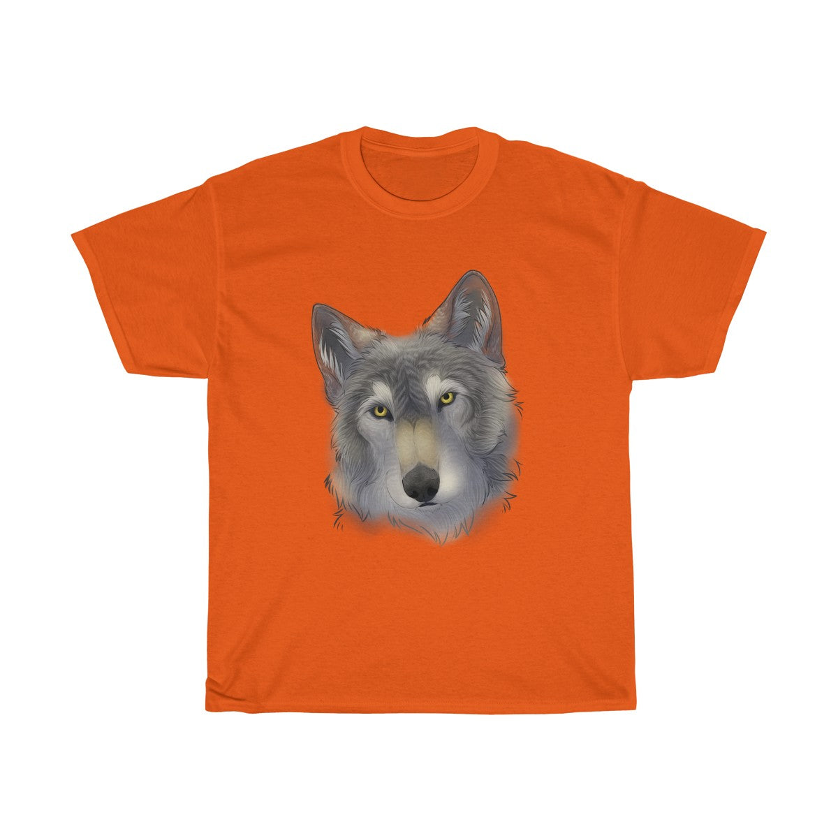 Grey Wolf - T-Shirt T-Shirt Dire Creatures Orange S 