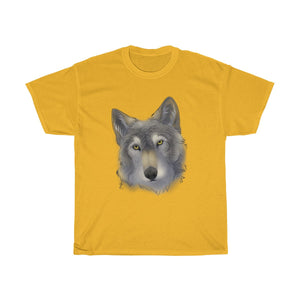 Grey Wolf - T-Shirt T-Shirt Dire Creatures Gold S 