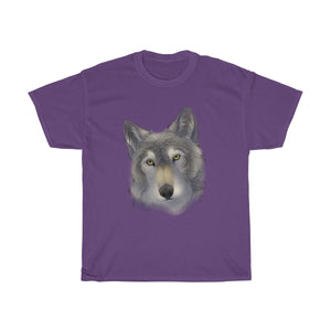Grey Wolf - T-Shirt T-Shirt Dire Creatures Purple S 