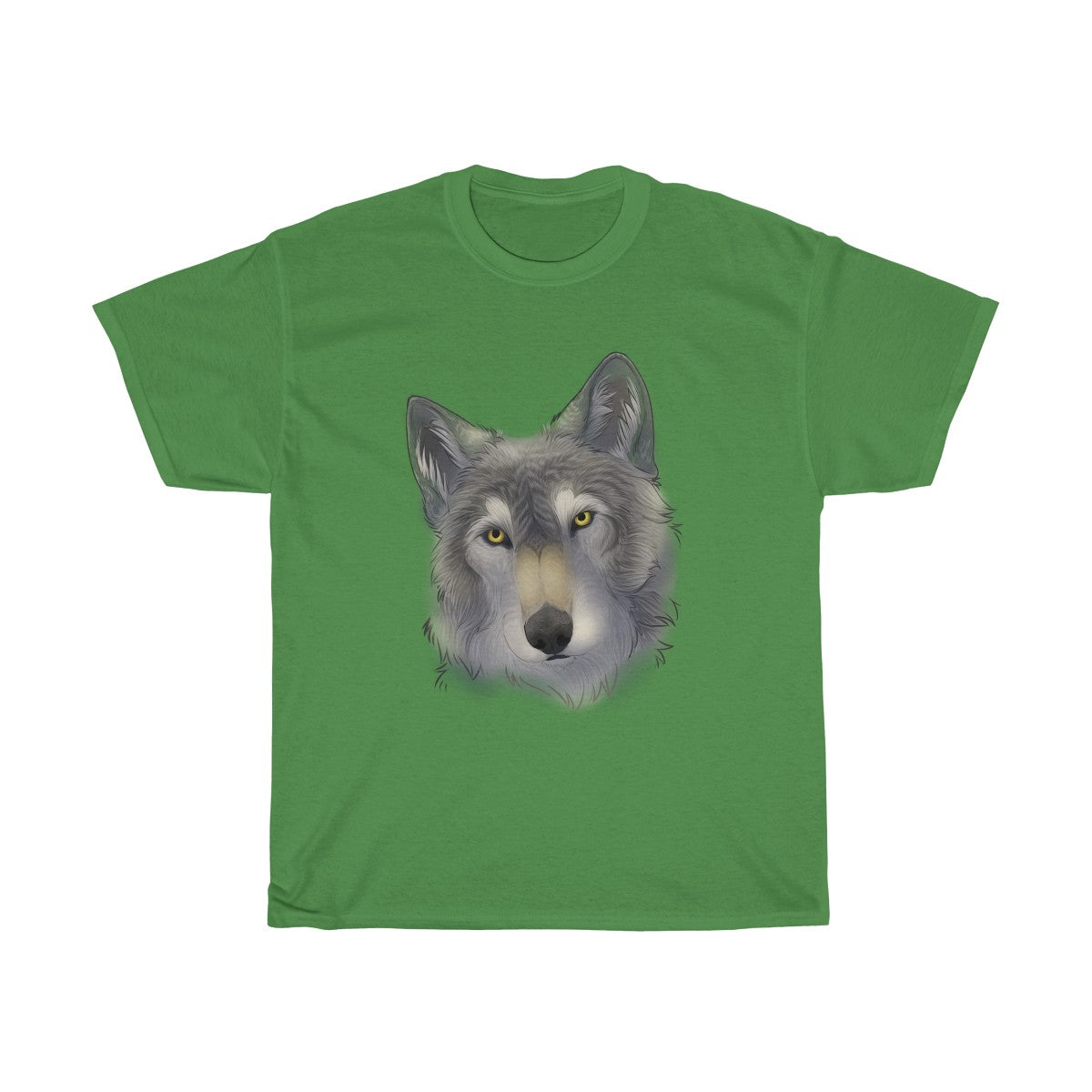 Grey Wolf - T-Shirt T-Shirt Dire Creatures Green S 