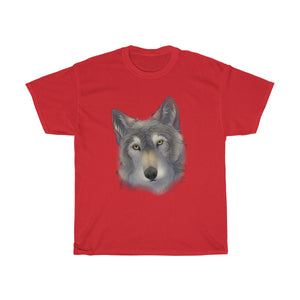 Grey Wolf - T-Shirt T-Shirt Dire Creatures Red S 