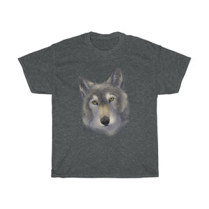 Grey Wolf - T-Shirt T-Shirt Dire Creatures Dark Heather S 