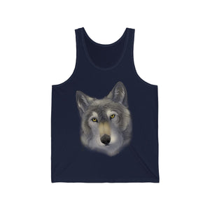 Grey Wolf - Tank Top Artworktee Navy Blue XS 