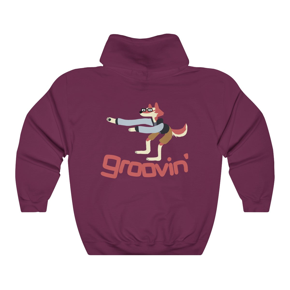 Groovin - Hoodie Hoodie Ooka Maroon S 