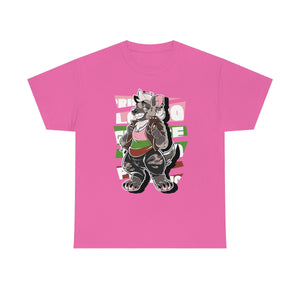 Gynosexual Pride Colt Hyena - T-Shirt T-Shirt Artworktee Pink S 