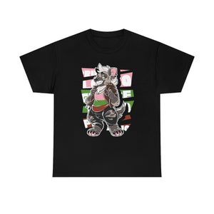 Gynosexual Pride Colt Hyena - T-Shirt T-Shirt Artworktee Black S 