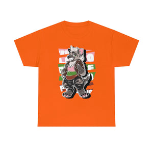 Gynosexual Pride Colt Hyena - T-Shirt T-Shirt Artworktee Orange S 
