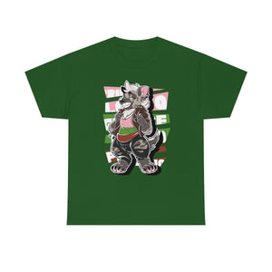 Gynosexual Pride Colt Hyena - T-Shirt T-Shirt Artworktee Green S 