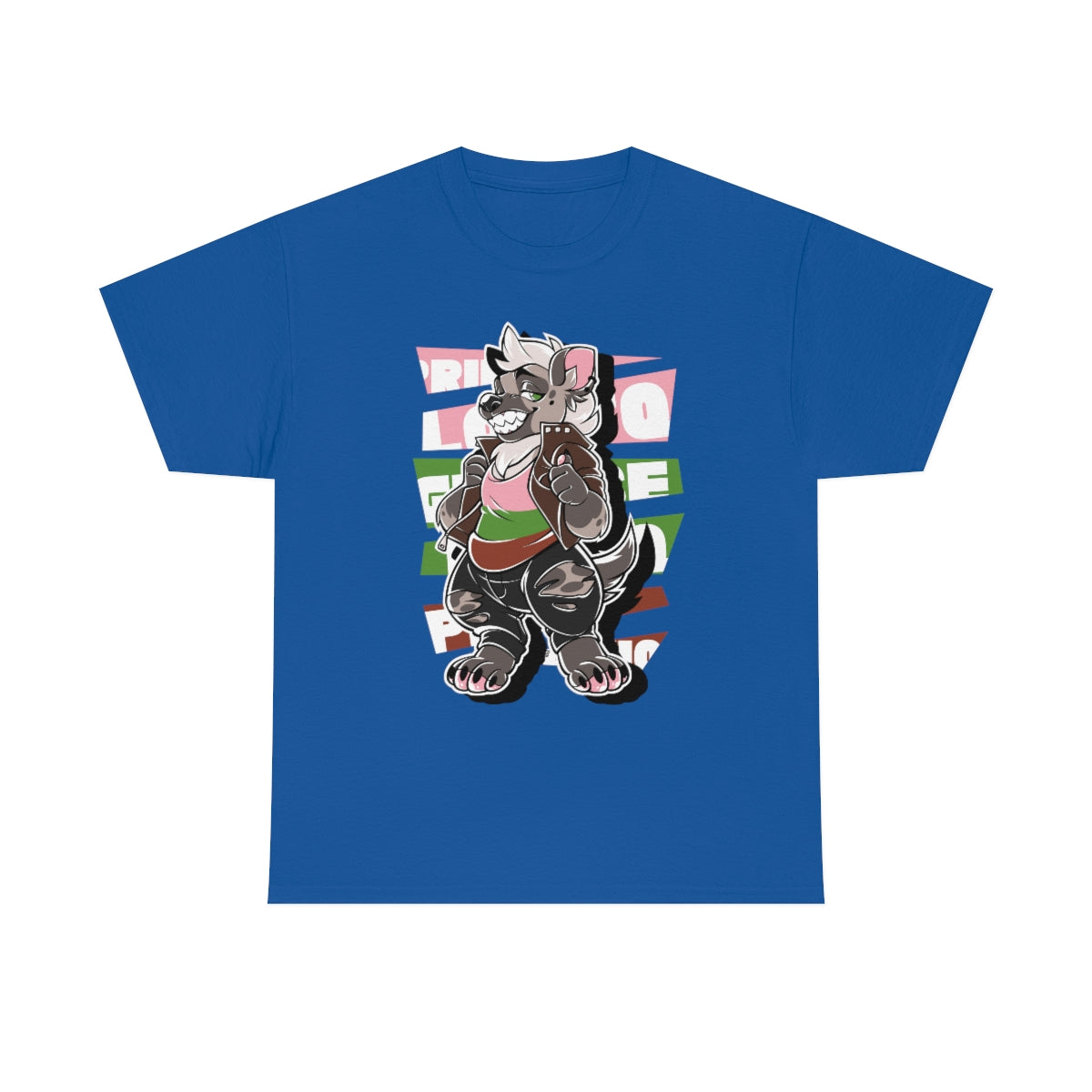 Gynosexual Pride Colt Hyena - T-Shirt T-Shirt Artworktee Royal Blue S 