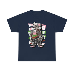 Gynosexual Pride Colt Hyena - T-Shirt T-Shirt Artworktee Navy Blue S 