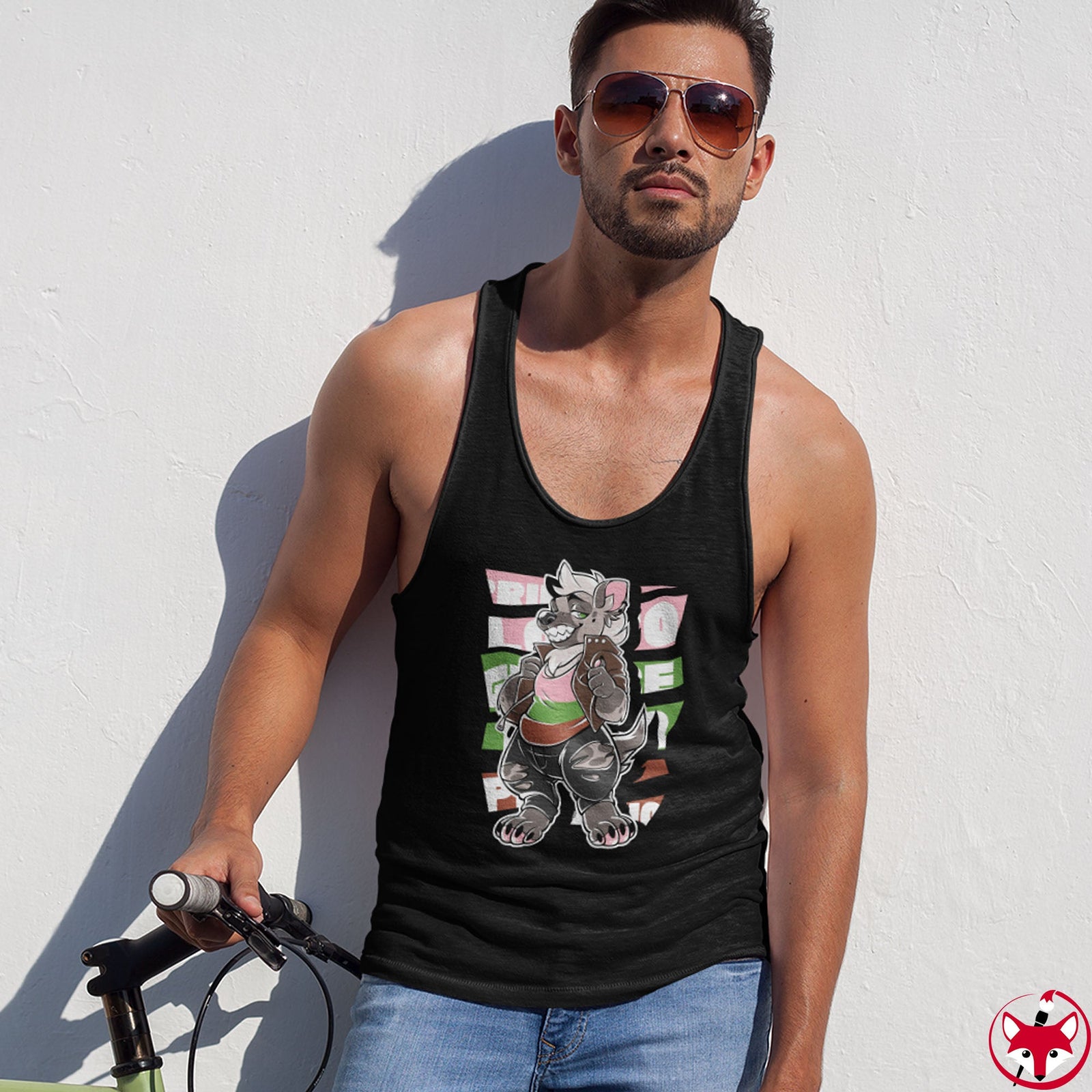 Gynosexual Pride Colt Hyena - Tank Top Tank Top Artworktee 