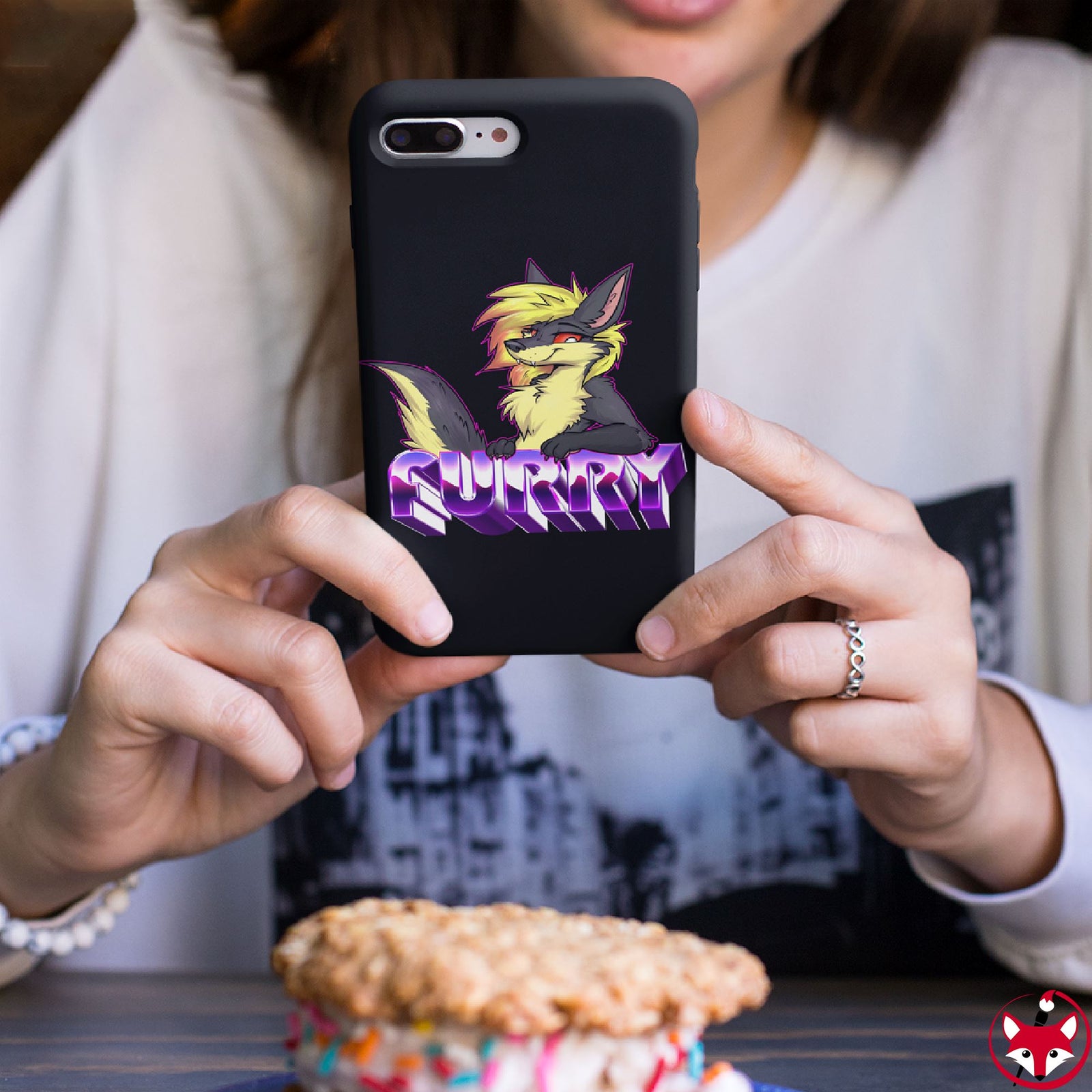 Hellhound Girl - Phone Case Phone Case Zenonclaw 