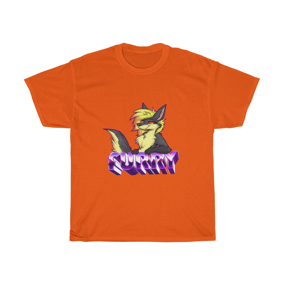 Hellhound Girl - T-Shirt T-Shirt Zenonclaw Orange S 