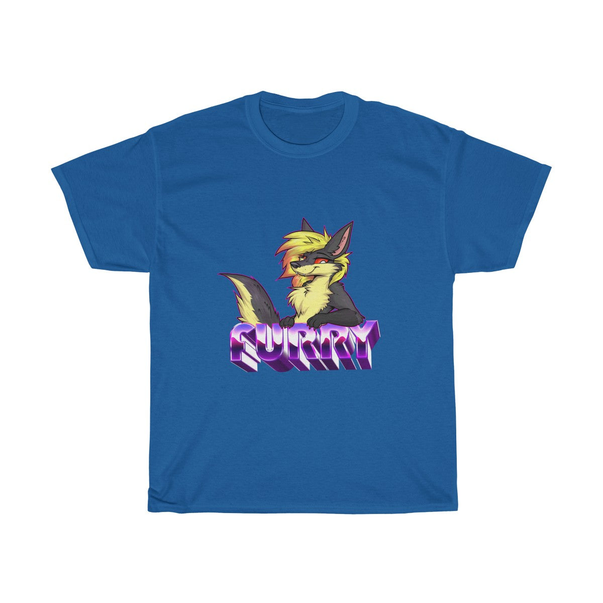 Hellhound Girl - T-Shirt T-Shirt Zenonclaw Royal Blue S 