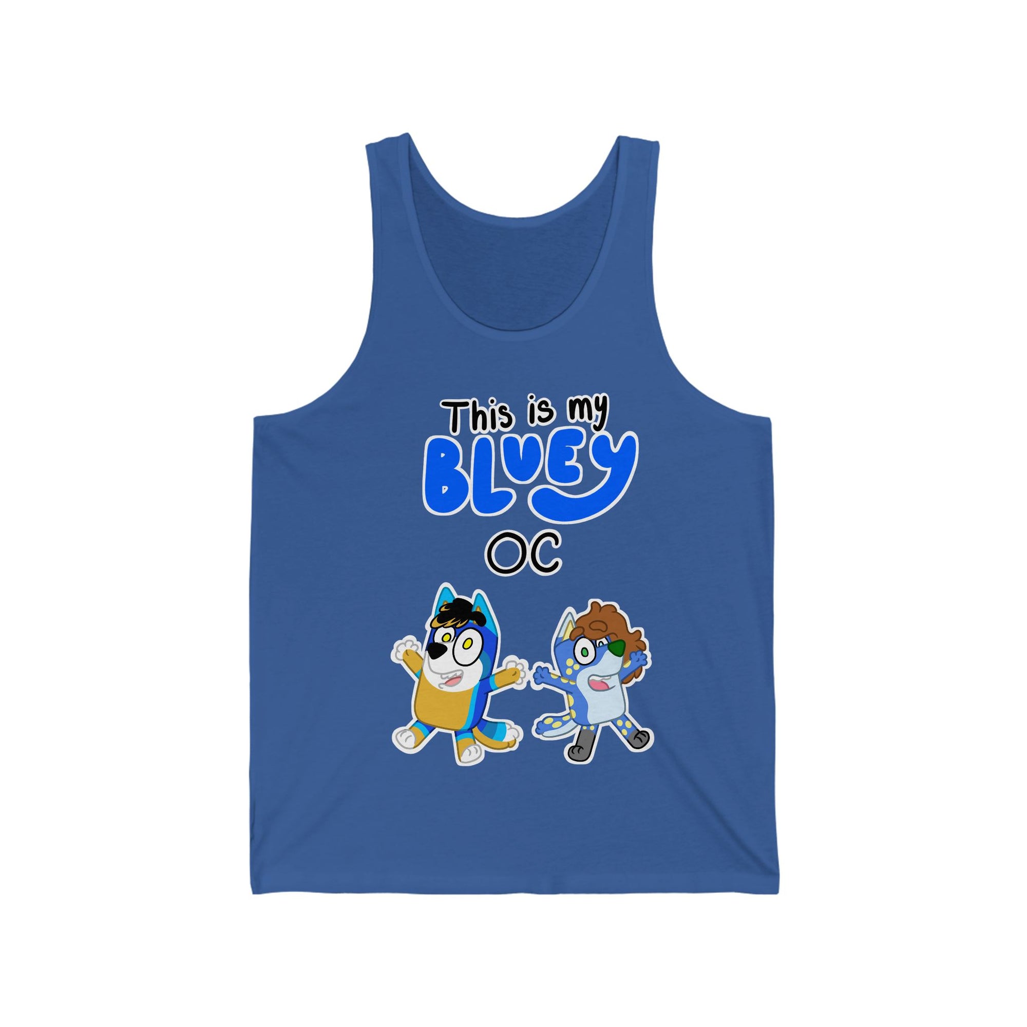 This is my Bluey OC - Tank Top Tank Top AFLT-Hund The Hound 