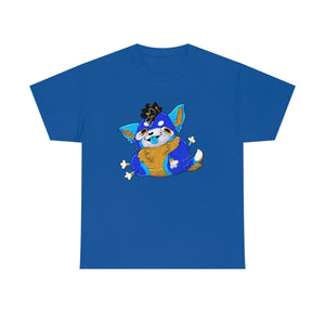 Hunderbaked - T-Shirt T-Shirt AFLT-Hund The Hound Royal Blue S 