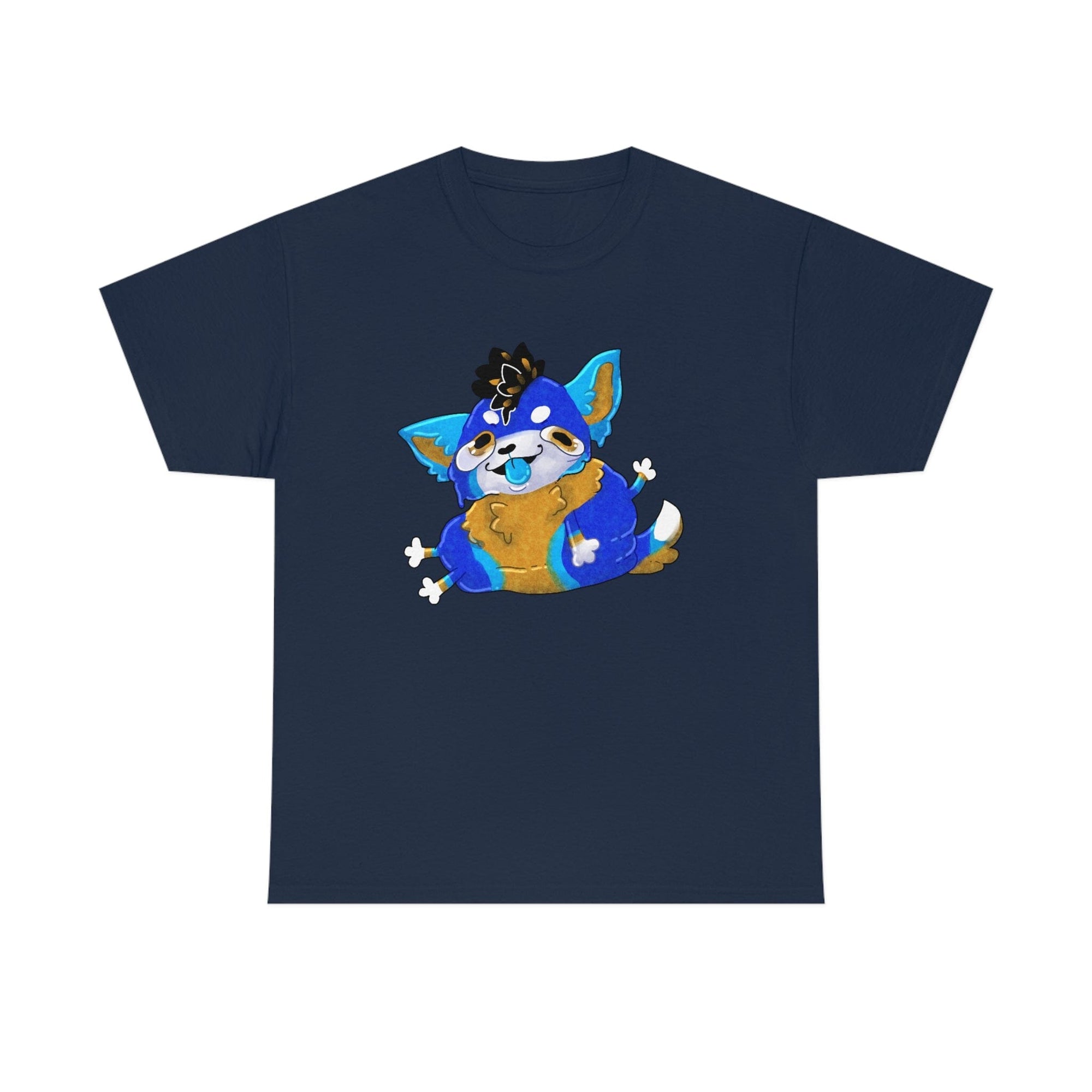 Hunderbaked - T-Shirt T-Shirt AFLT-Hund The Hound Navy Blue S 