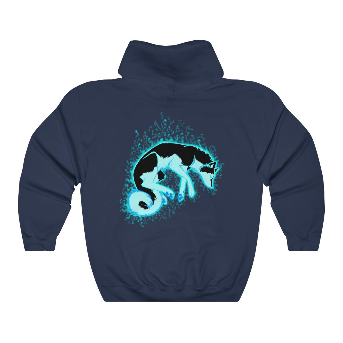 Husky - Hoodie Hoodie Dire Creatures Navy Blue S 