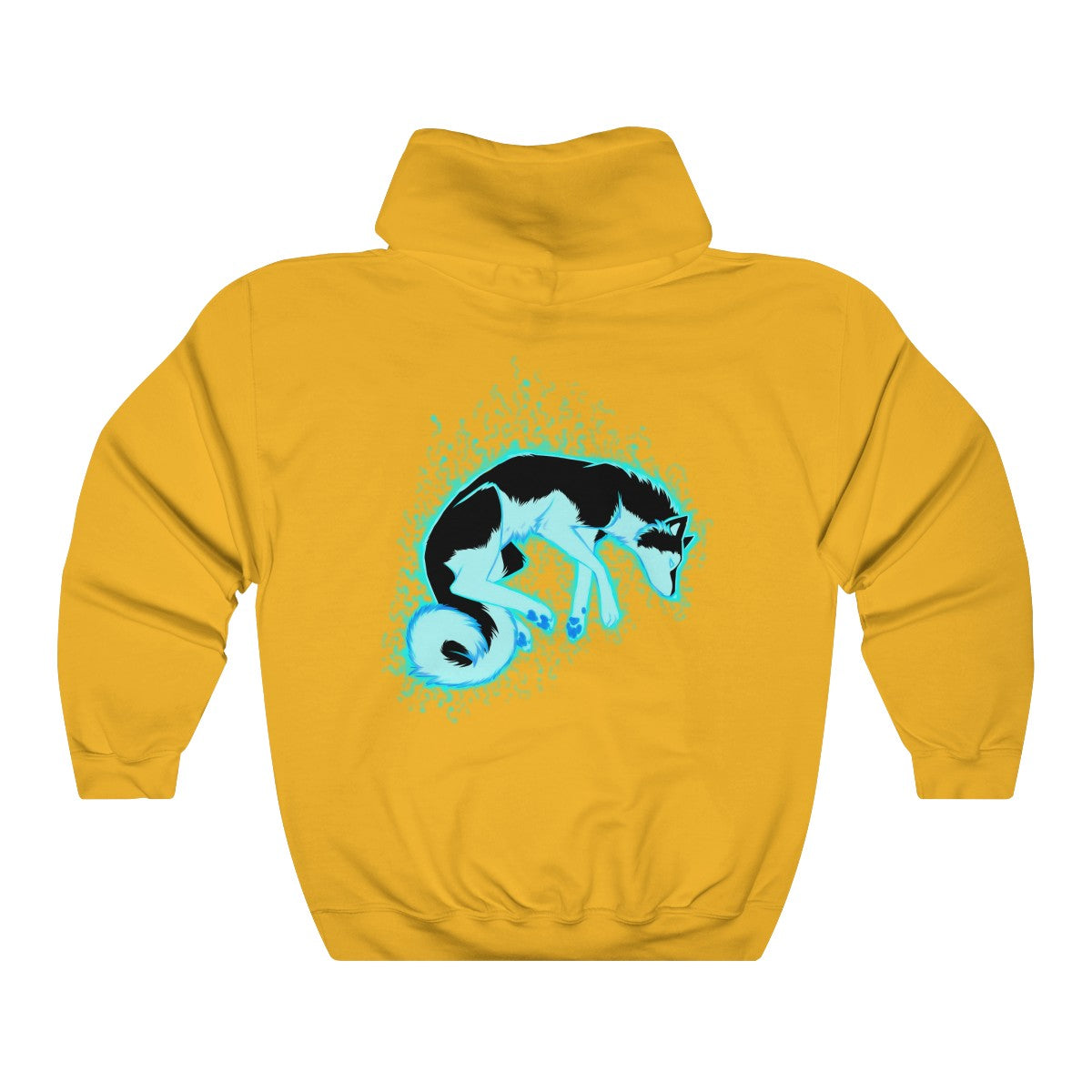 Husky - Hoodie Hoodie Dire Creatures Gold S 