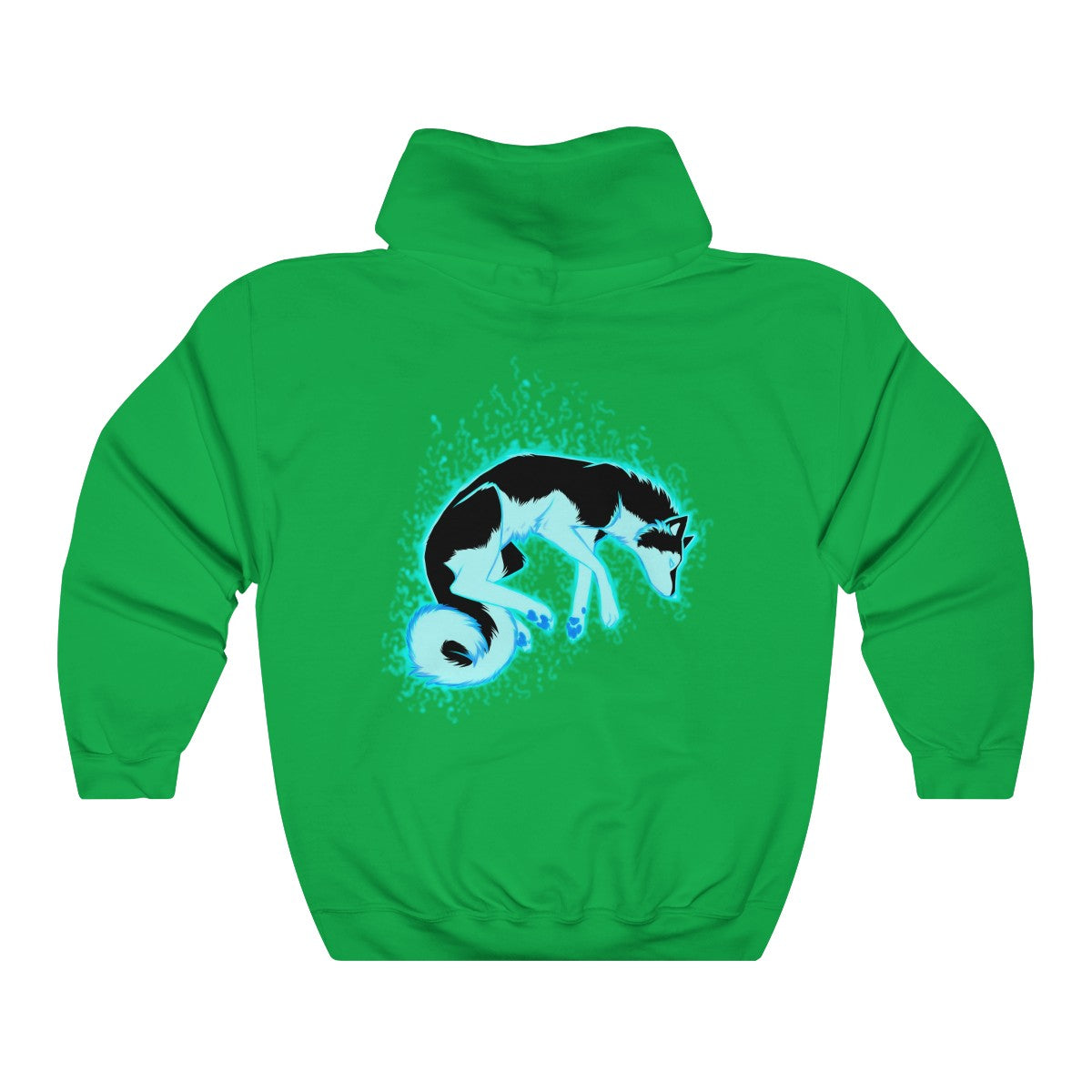 Husky - Hoodie Hoodie Dire Creatures Green S 