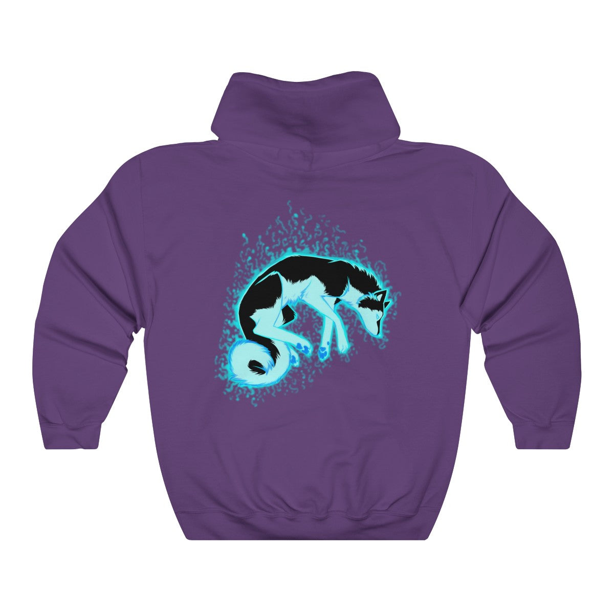 Husky - Hoodie Hoodie Dire Creatures Purple S 