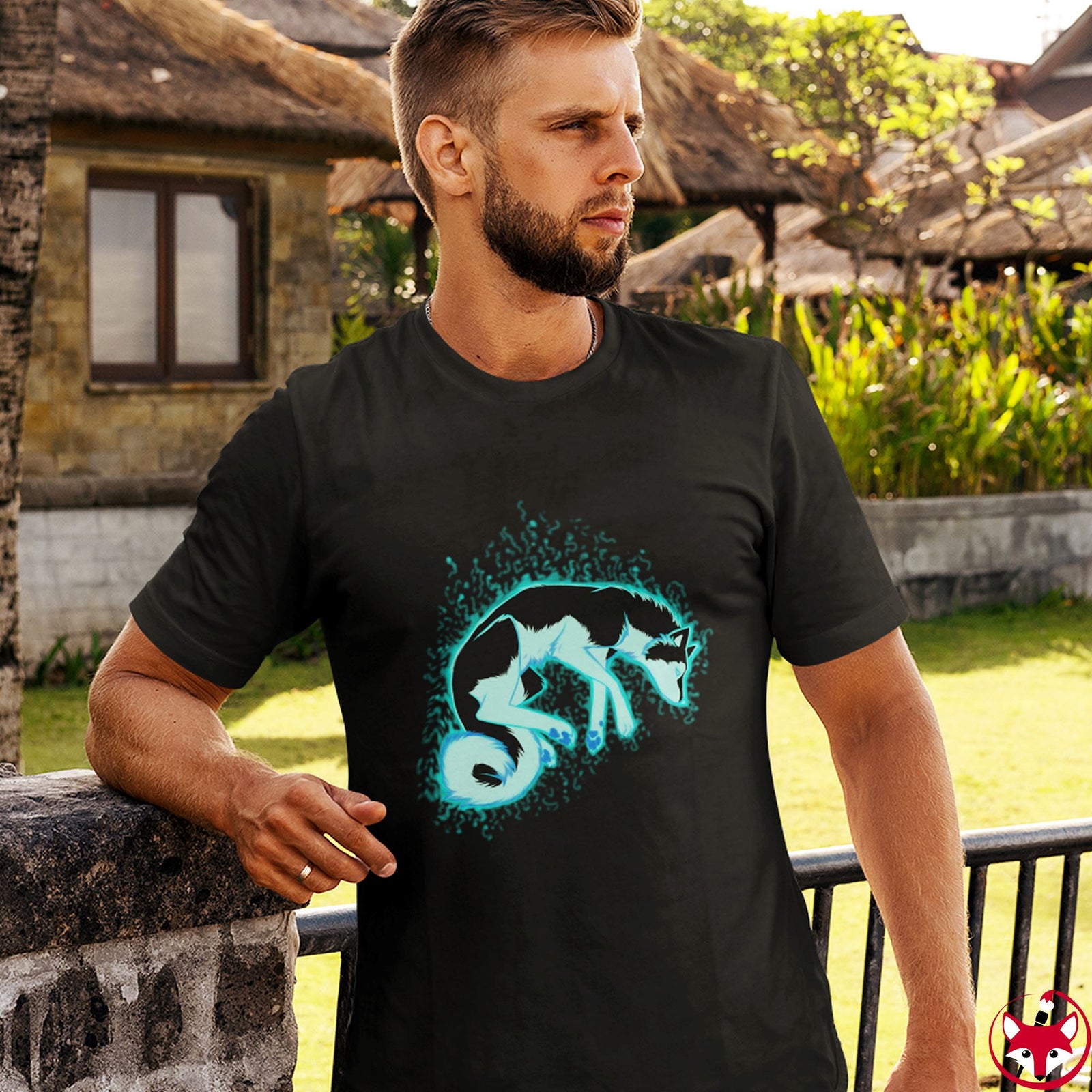 Husky - T-Shirt T-Shirt Dire Creatures 