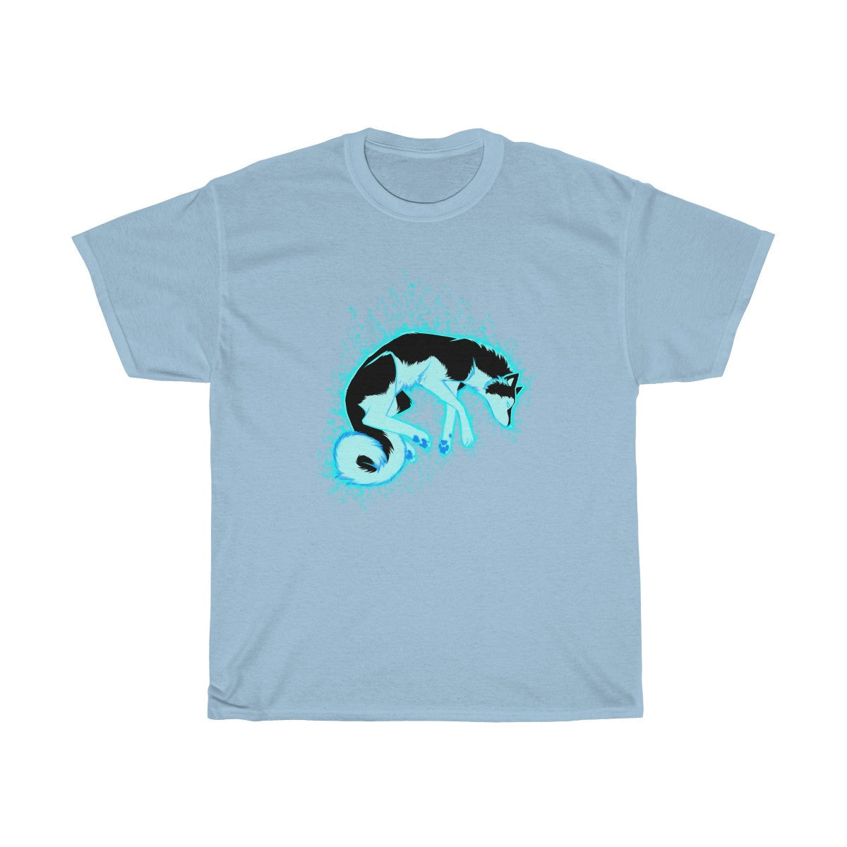 Husky - T-Shirt T-Shirt Dire Creatures Light Blue S 