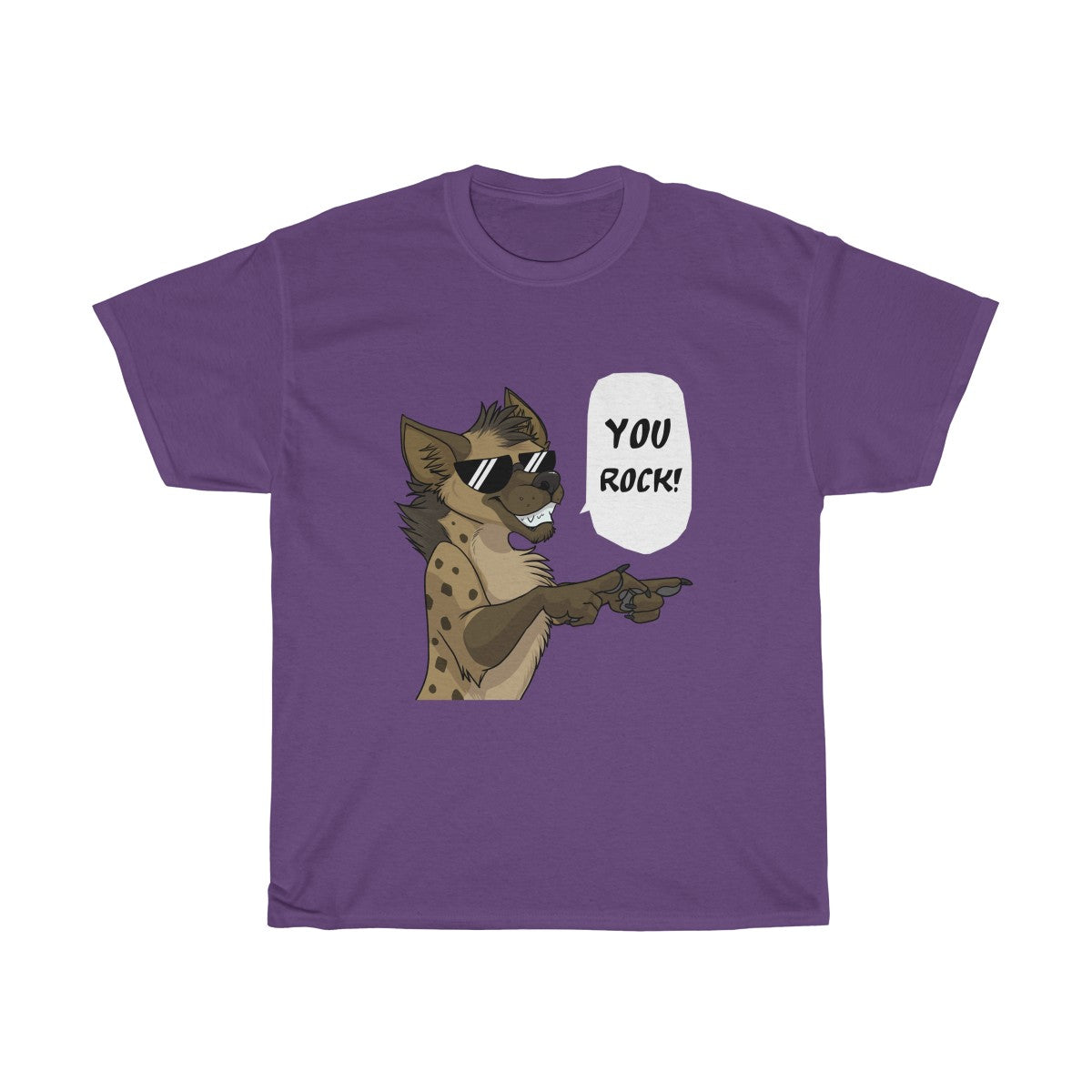 Hyena - T-Shirt T-Shirt Dire Creatures Purple S 